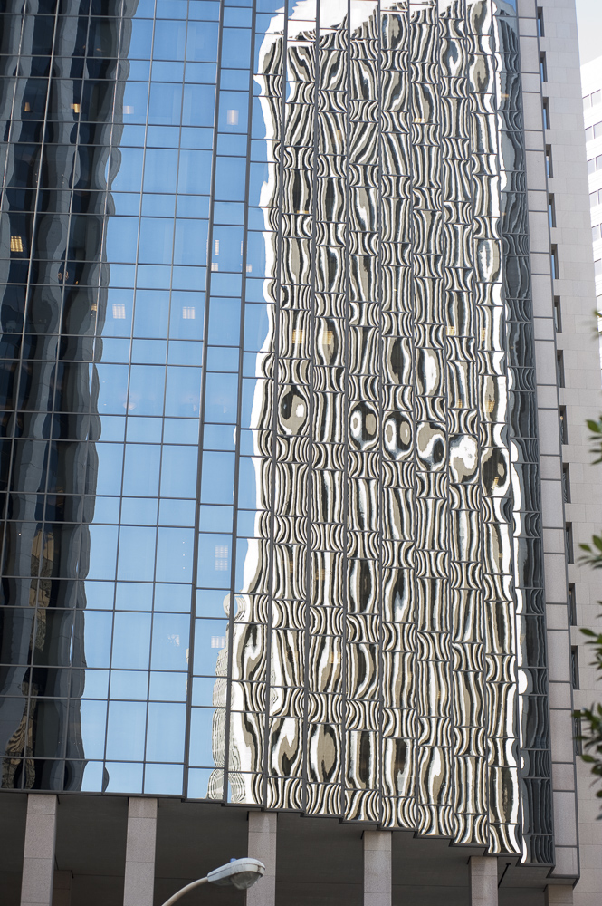 Building on building reflection