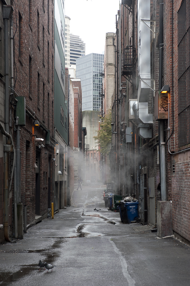 Firehouse Alley, Seattle Washington